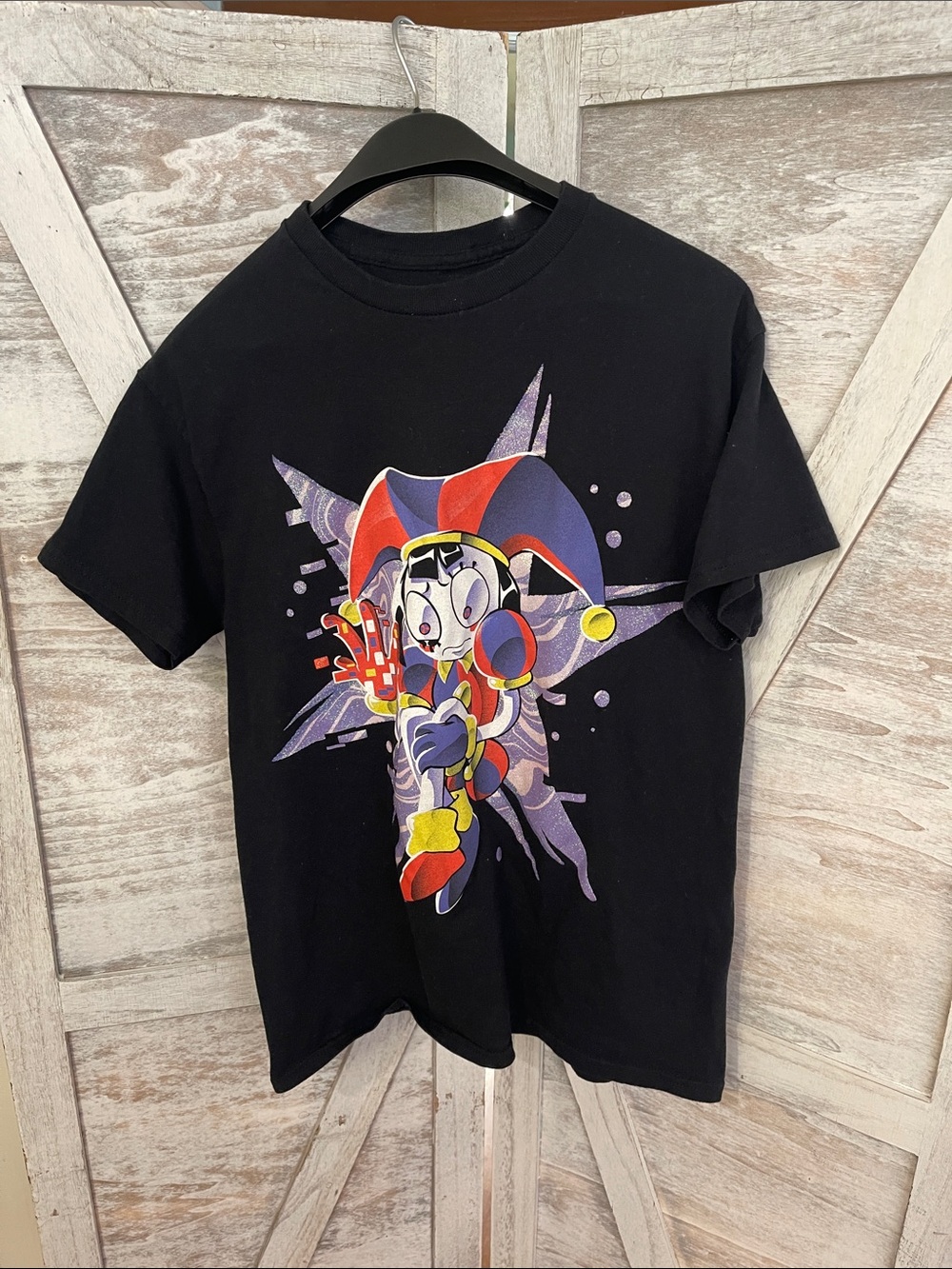 Unisex Black Graphic - The Amazing Digital Circus Tee